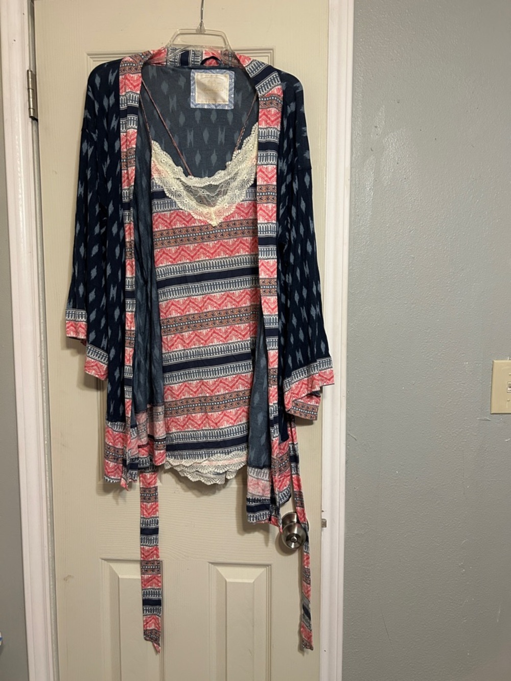 🍰WKND🛀🏾SALE Abercrombie & Fitch nighty robe set A &F sleepwear